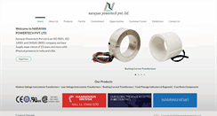 Desktop Screenshot of narayanpowertech.com